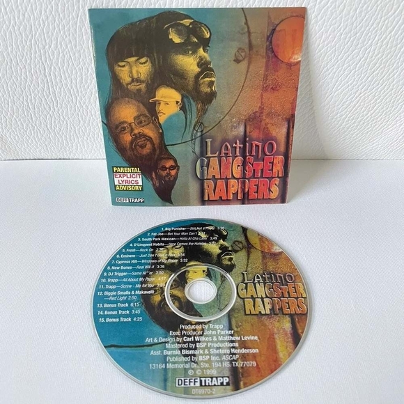 CD Latino Gangster Rappers - Picture 1 of 2
